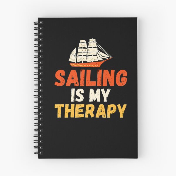 Item preview, Sailing Is My Therapy Boat Captain Sailors designed and sold by lloyd68.