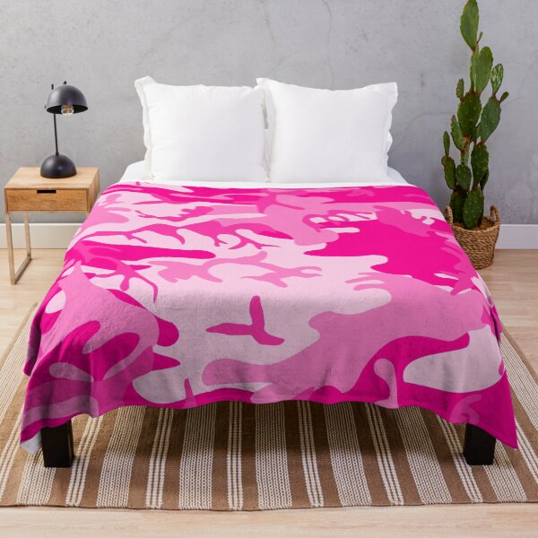 Item preview, hot pink camo camouflage  designed and sold by Gossip Rag.