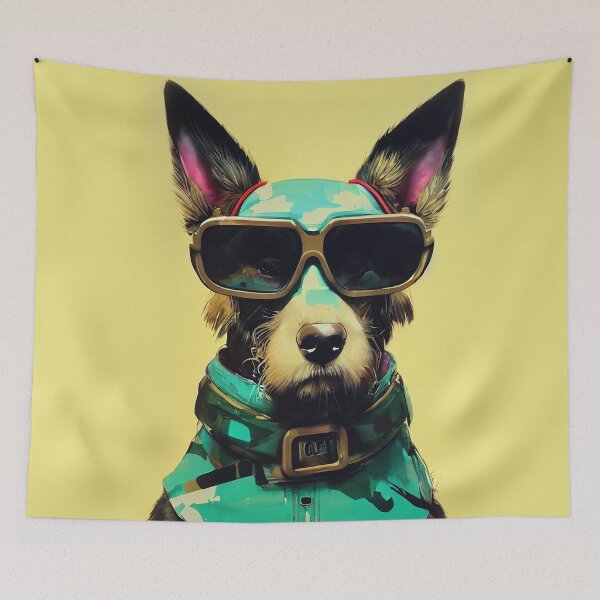 Item preview, Funky dog designed and sold by COYN.