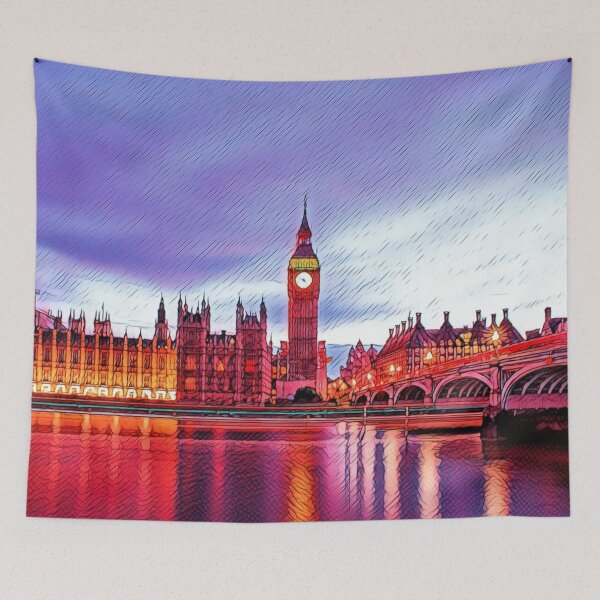 Item preview,  London Big Ben Nighttime designed and sold by ramazis.