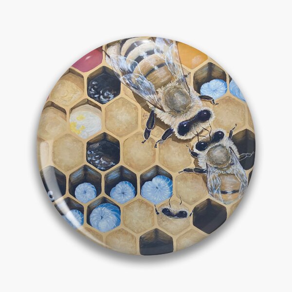 Item preview, “Honeybees”  designed and sold by Terra Luna.