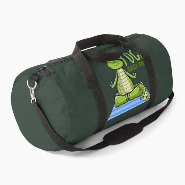 Item preview, Alligator Yoga Easy Pose Design for the Animal lovers and yoga lovers you know designed and sold by tranquilbeach.