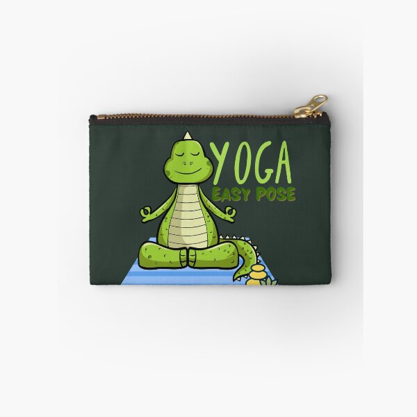 Item preview, Alligator Yoga Easy Pose Design for the Animal lovers and yoga lovers you know designed and sold by tranquilbeach.