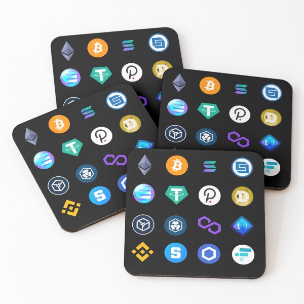 Item preview, Crypto Currency Logo Collection designed and sold by T-shirt-Designs.