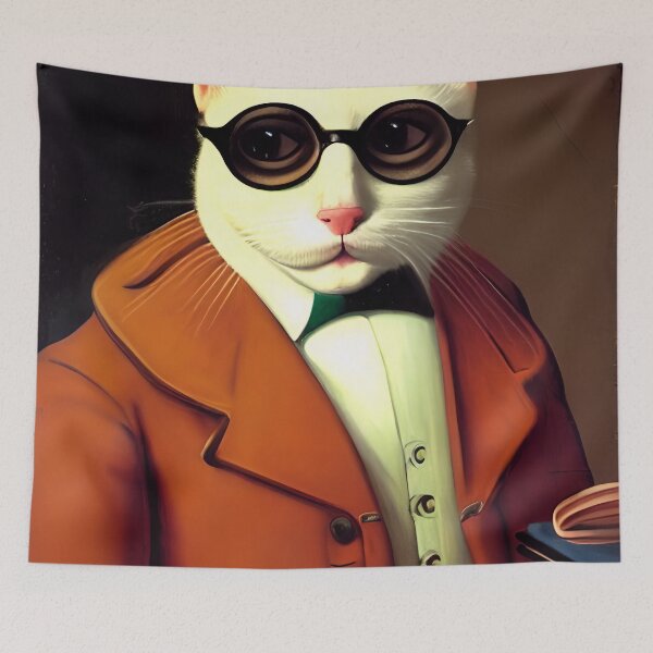 Item preview, Anthropomorphic Aristocratic Cat designed and sold by skillunused.