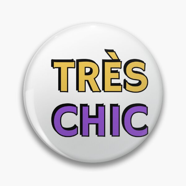 Item preview, Très chic - French designed and sold by Inspirationmotivation.