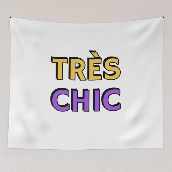 Item preview, Très chic - French designed and sold by Inspirationmotivation.