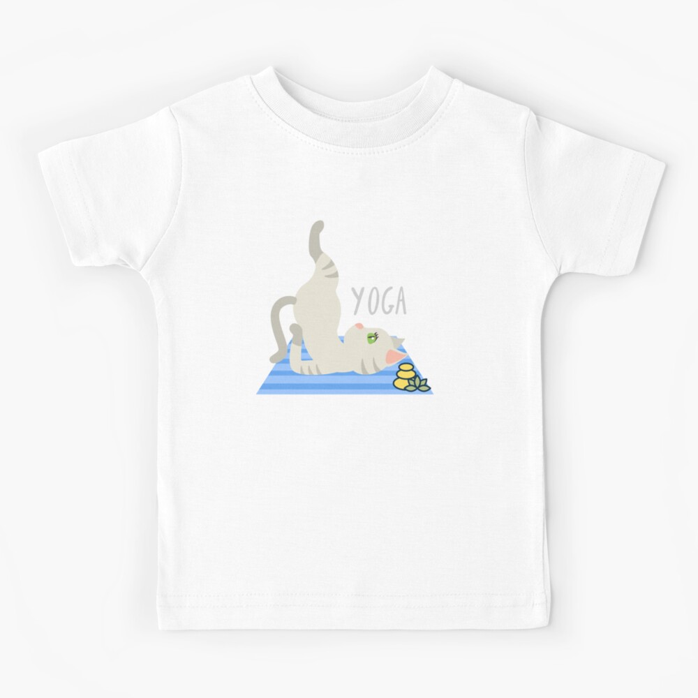 Yoga Make You Foxy Design for wild animal lovers and yoga lovers you  know.l Kids T-Shirt for Sale by tranquilbeach