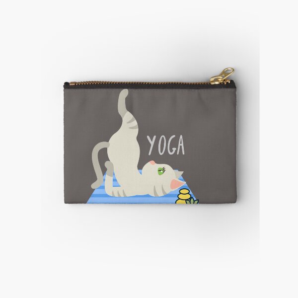 Item preview, Yoga Shoulder Stand Cat Yoga Pose for the cat lovers and yoga lovers you know designed and sold by tranquilbeach.