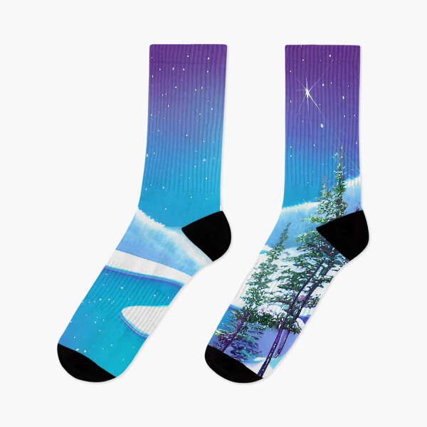 Item preview, Wonderful Illustration of a Lake in the Winter designed and sold by Evolvity.