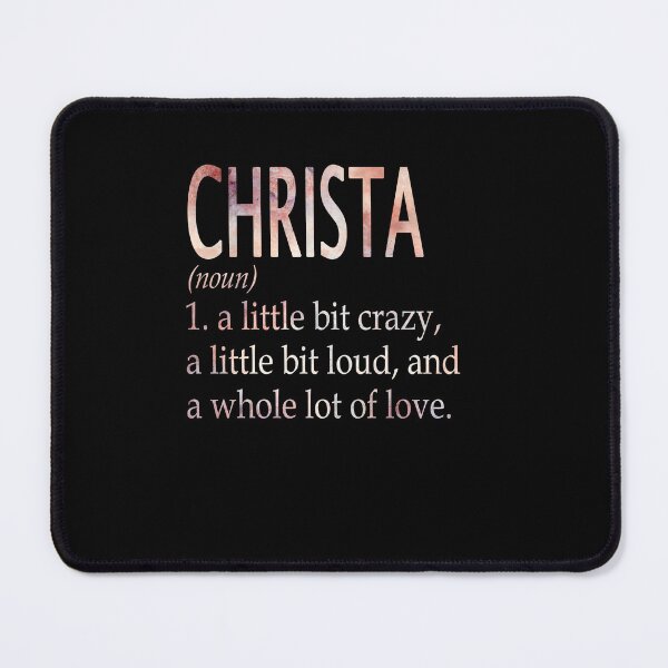 Item preview, Christa Girl Name Definition designed and sold by Reggiewaz.