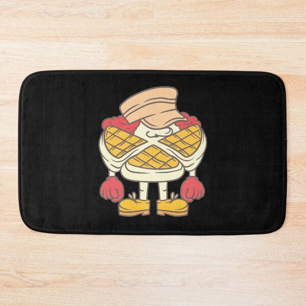 Item preview, Misterious Waffle,Cheeseburger,French Fries,Burgers,Fast food,Chips,Burger Lover,Cartoon Food,Doughnuts,Sweet Tooth,Treat Yo Self,Foody,Fried Chicken designed and sold by NAZIMNADIR.