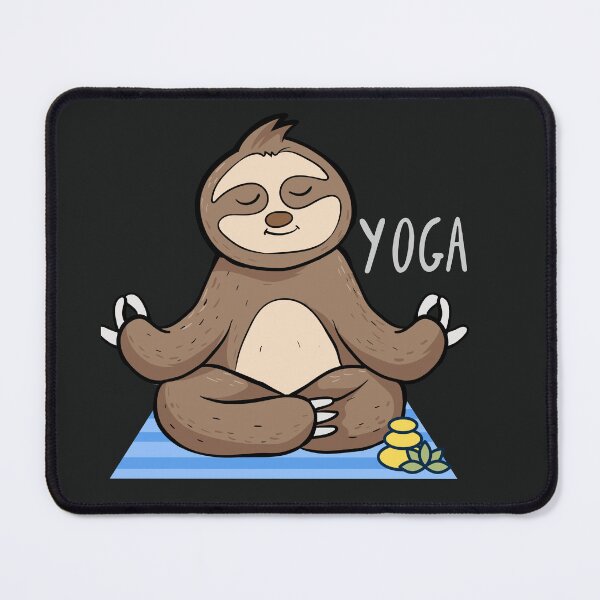 Item preview, Slough Easy Yoga Pose Design for wild animal lovers and yoga lovers you know. designed and sold by tranquilbeach.
