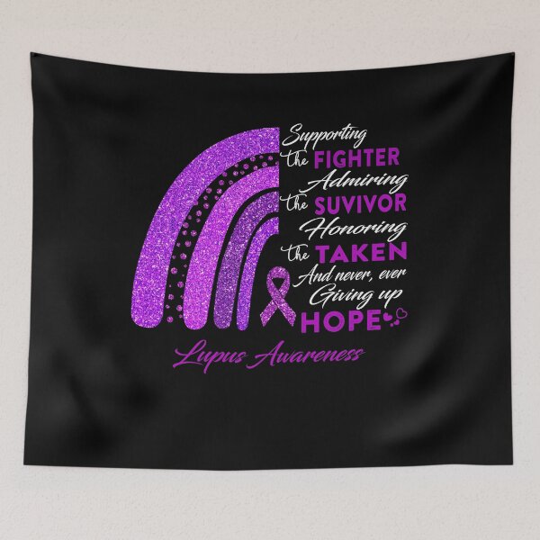 Item preview, Lupus Warrior Supporting Fighter Lupus Awareness designed and sold by Gillosina.