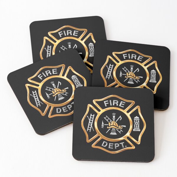 Item preview, Fire Department Gold Badge designed and sold by Jerry Lambert.