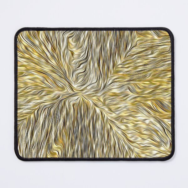 Item preview, Gold Botanical Stripes designed and sold by fatenanwar.
