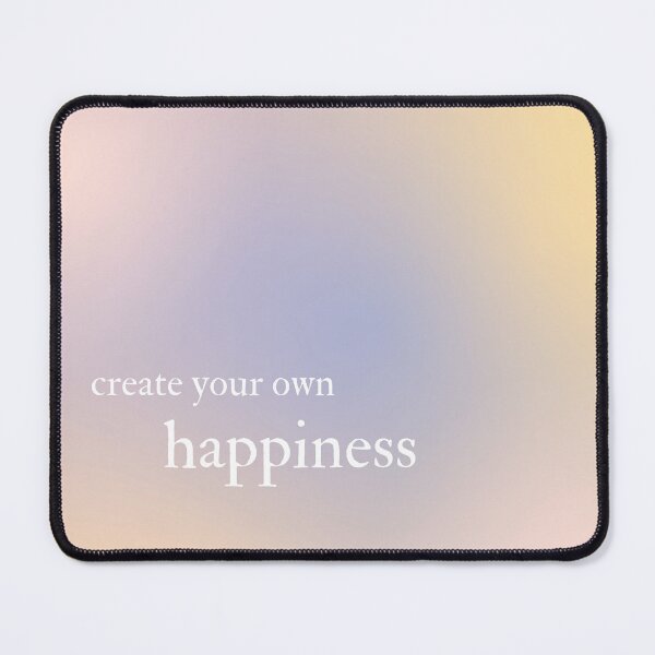 Item preview, Create Your Own Happiness designed and sold by PurpleNotebook.
