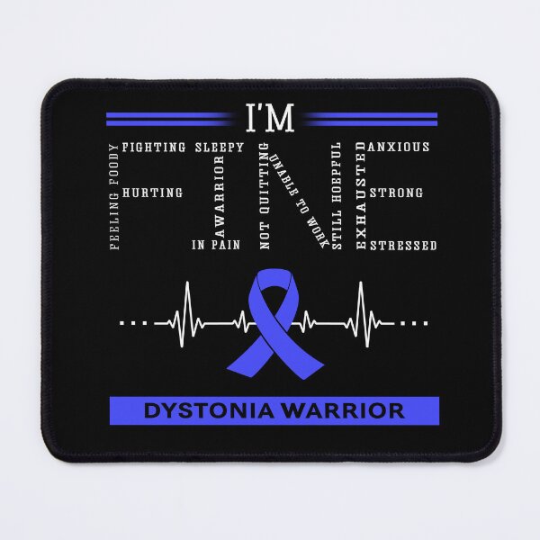 Item preview, I'm Fine Dystonia Warrior Support Dystonia Awareness Gifts designed and sold by rechardtee.