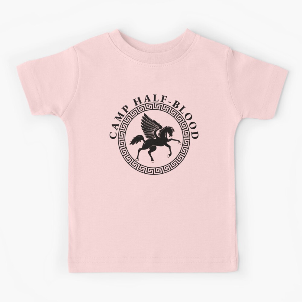 Camp Half Blood Kids T-Shirt Pegasus Horse Long Island Sound