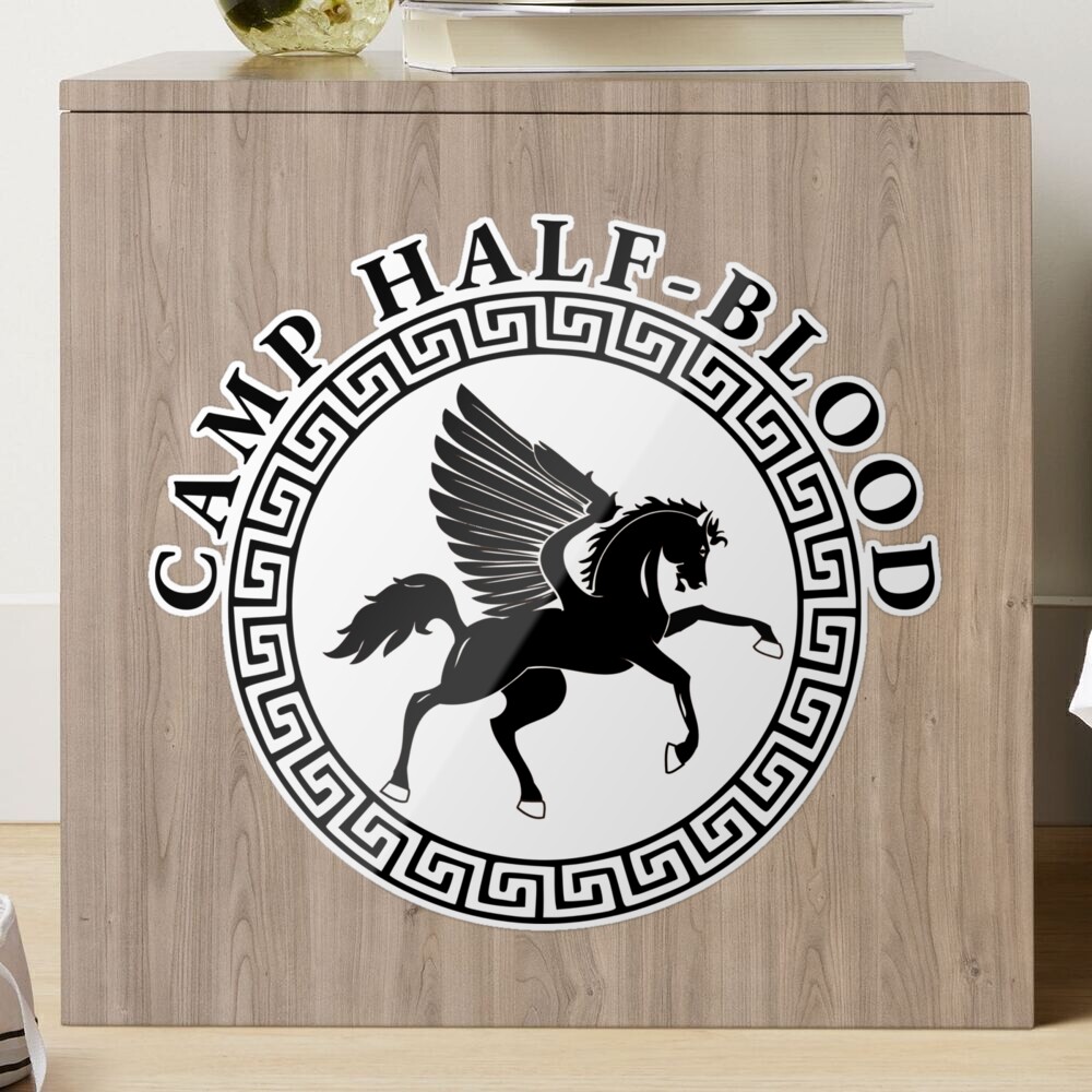 Camp Half-Blood Pegasus logo, Percy Jackson-inspired Fan Art Vinyl