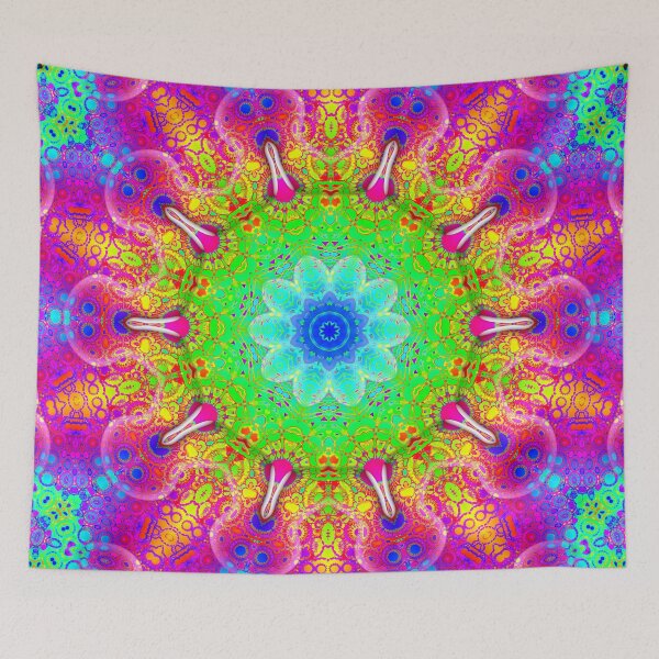 Item preview, ABSTRACT WATERDROP RAINBOW DREAMING PAINTING. designed and sold by Ralek.