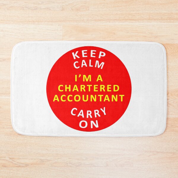 Item preview, Keep Calm - Carry On - Chartered Accountant designed and sold by Ars-flos-est.