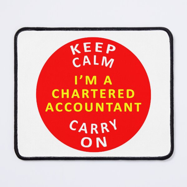 Item preview, Keep Calm - Carry On - Chartered Accountant designed and sold by Ars-flos-est.