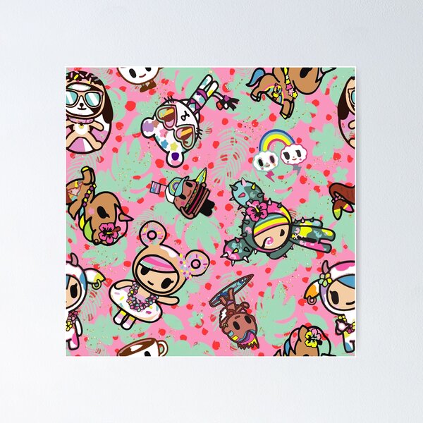 Item preview, Aloha TOKIDOKI Watercolor Hawaii designed and sold by 7strikesquad.