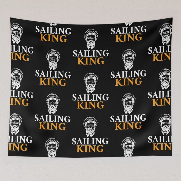 Item preview, Sailing King Boat Captain Sailors designed and sold by lloyd68.