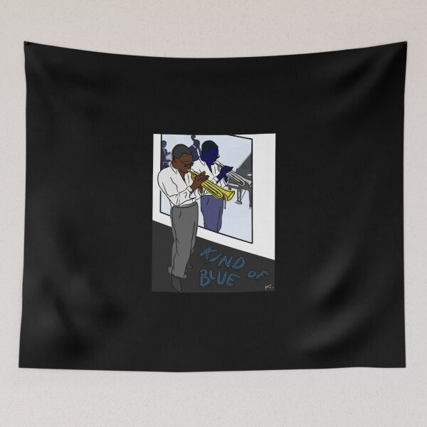 Item preview, Kind Of Blue Essential T-Shirt designed and sold by mlqeva.