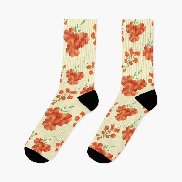 Item preview, Fiery Red Petals Pattern designed and sold by JaselviiStudio.