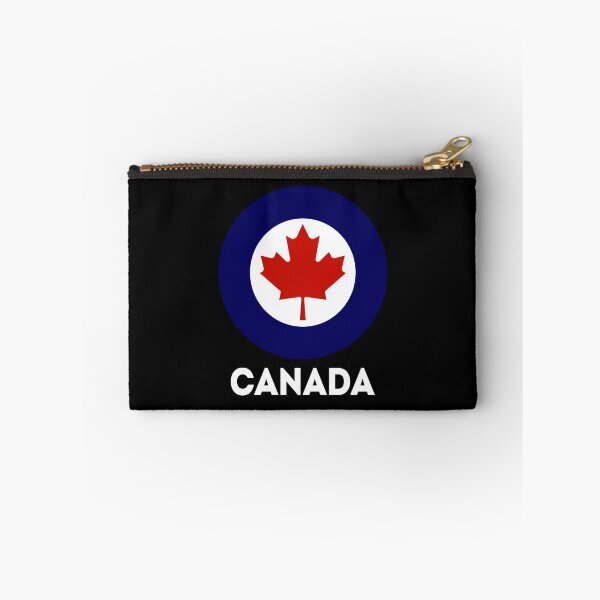 Aperçu de l'œuvre Cocarde militaire canadienne, ARC, Aviation royale canadienne. Cadeau militaire, vétéran et pilote créée et vendue par VFRZone.