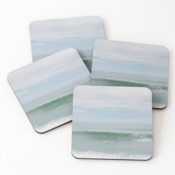 Item preview, Santa Cruz Ocean Wave with Calm Colors designed and sold by Lenkaland.