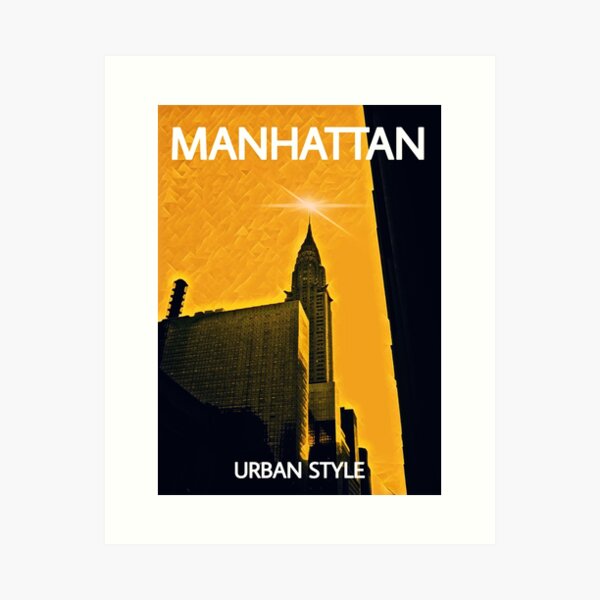 Artikel-Vorschau von Manhattan, designt und verkauft von SerafinDesign.