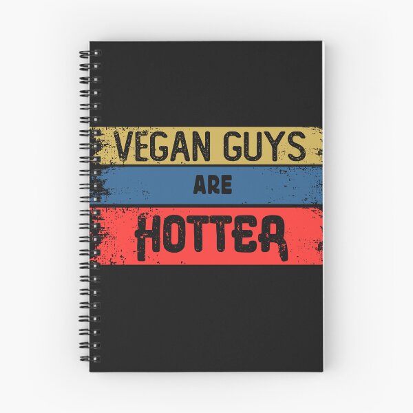 Item preview, VEGAN GUYS ARE HOTTER designed and sold by Lazza-Tracks.