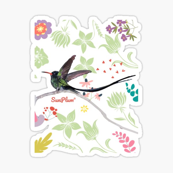 Jamaican Humming Bird Sticker