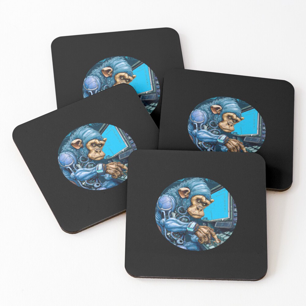 Item preview, Coasters (Set of 4) designed and sold by AbsoluteA.