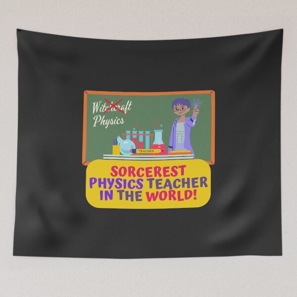Item preview, Sorcerest Physics Teacher In The World, Physics Teacher Appreciation Halloween Design designed and sold by myspookycuties.