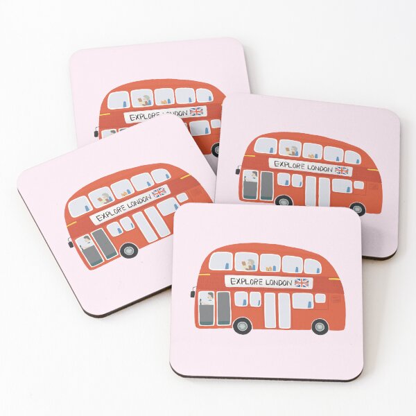Item preview, Red London Double Decker Bus  designed and sold by ursoyoung.