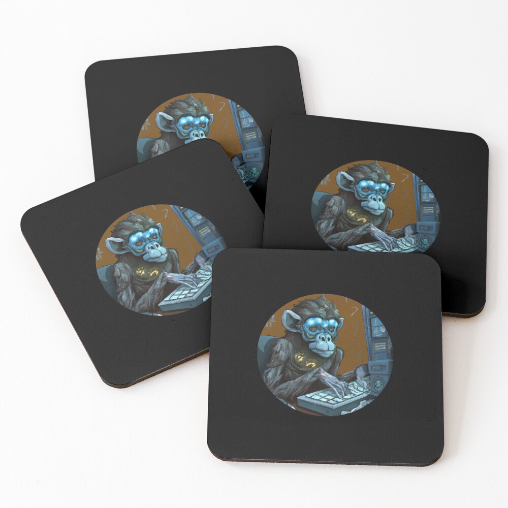 Item preview, Coasters (Set of 4) designed and sold by AbsoluteA.