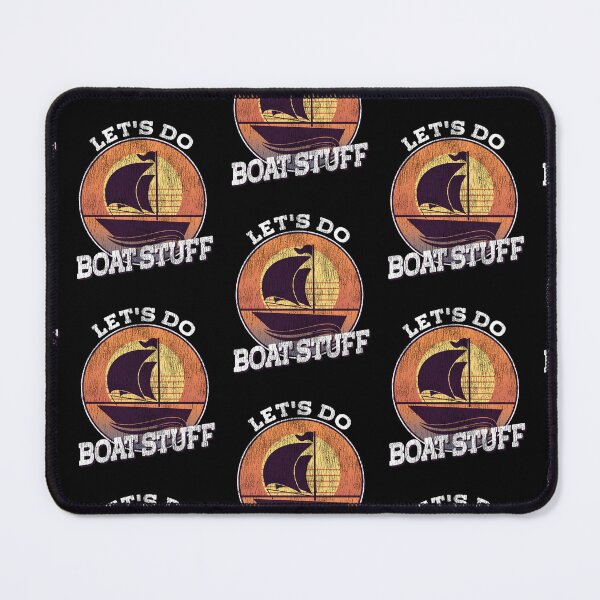 Item preview, Sailing Let's Do Boat Stuff Sailboat Vintage Sunset designed and sold by lloyd68.