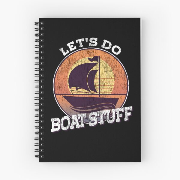 Item preview, Sailing Let's Do Boat Stuff Sailboat Vintage Sunset designed and sold by lloyd68.