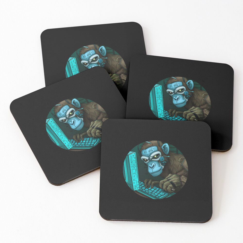 Item preview, Coasters (Set of 4) designed and sold by AbsoluteA.