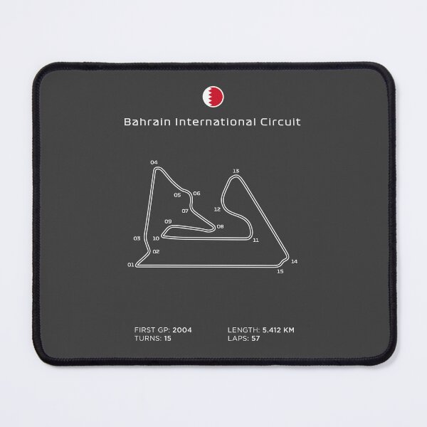 Item preview, Bahrain GP Circuit Formula 1 designed and sold by F1videocontent.