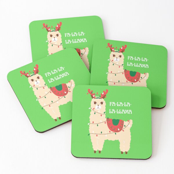 Item preview, Fa la la la llama designed and sold by BlakefourDesign.