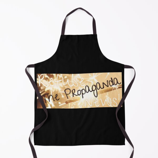 Item preview, Refuse The Propaganda News! designed and sold by Kid Wits Ink "Wise enough to leave a lasting impression!".