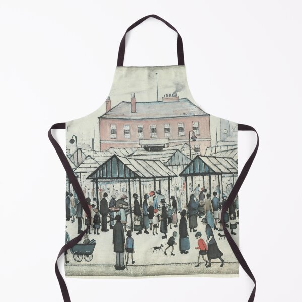 Item preview, Market Scene, Northern Town, 1939 by L S Lowry designed and sold by buzztop.