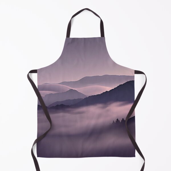 Item preview, Fog Over the Mountain in Purple Colors designed and sold by Evolvity.