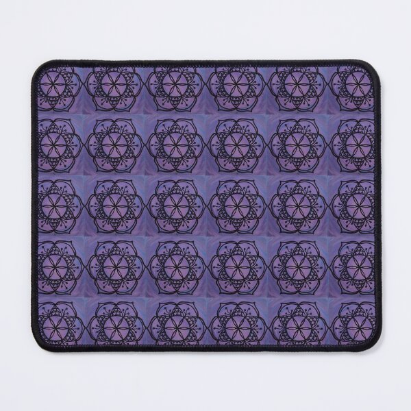 Item preview, PEACEFUL LIFE MANDALA ~ SACRED GEOMETRY FOR THE SOUL~ PURPLE, BLUE, PINK designed and sold by Ann Chatfield.