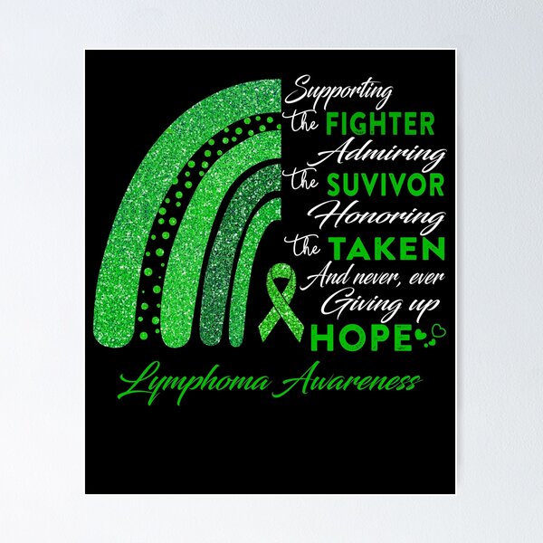 Item preview, Lymphoma Warrior Supporting Fighter Lymphoma Awareness designed and sold by Gillosina.